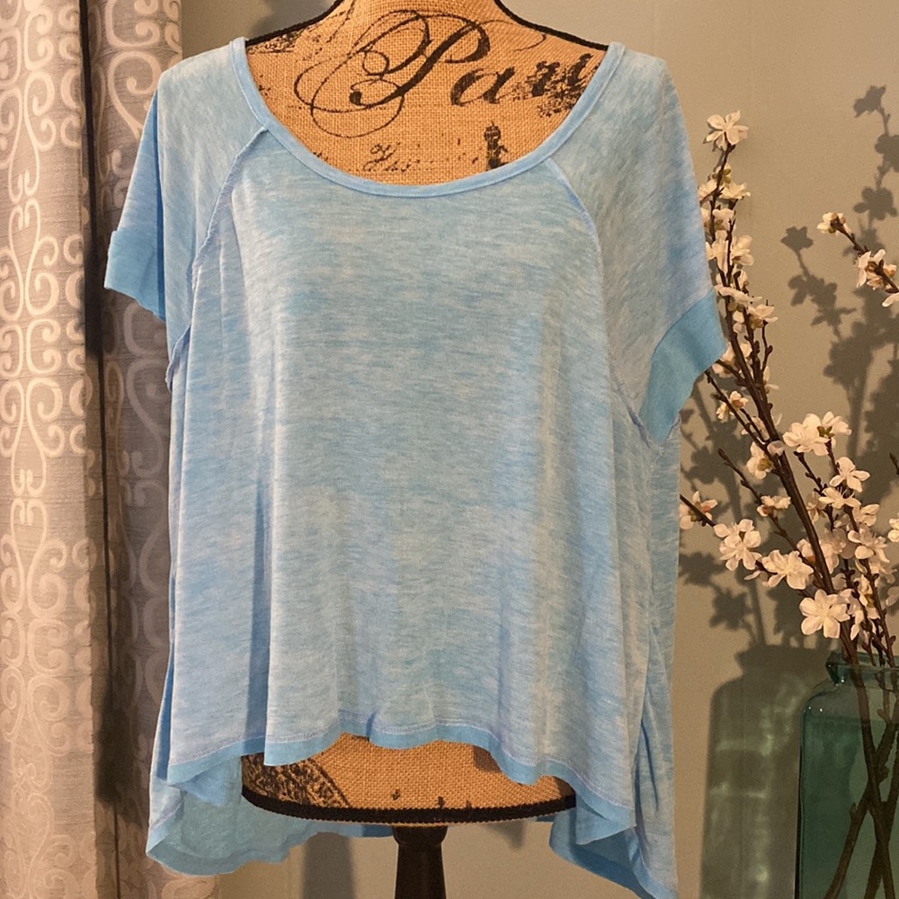 NWT Vintage Havana Boxy Burnout Shirt